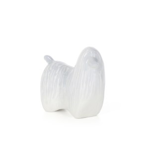 Designed by Kazimierz CZUBA (b. 1934), Afghan Hound figurine, Ćmielów Tableware Porcelain Factory