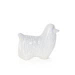 Designed by Kazimierz CZUBA (b. 1934), Afghan Hound figurine, Ćmielów Tableware Porcelain Factory
