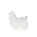 Designed by Kazimierz CZUBA (b. 1934), Afghan Hound figurine, Ćmielów Tableware Porcelain Factory