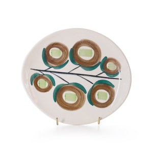 Small Plate, Włocławek Faience Works