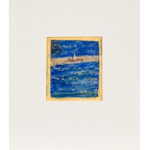Eugeniusz TUKAN-WOLSKI (1928–2014), Łódź on the Lake