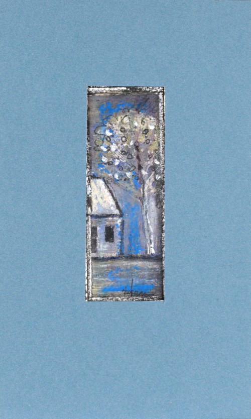 Eugeniusz TUKAN-WOLSKI (1928-2014), Pejzaż wieczorową porą