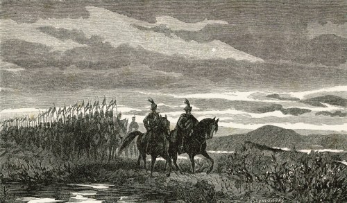 Juliusz KOSSAK (1824-1899), Wymarsz wojska pod wodzą Księcia
