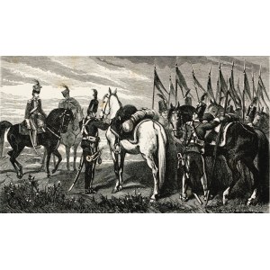 Juliusz KOSSAK (1824–1899), Preparations for the March from Camp to the Battlefield at Boryszkowice in 1792