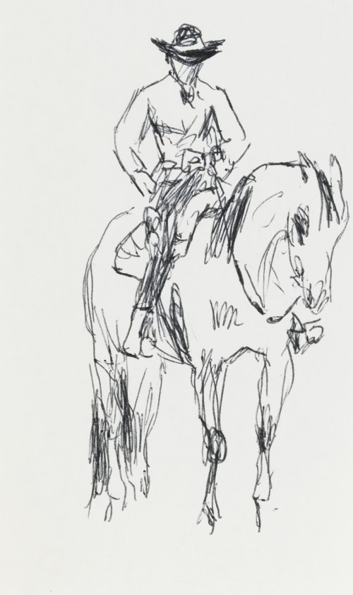 Ludwik MACIĄG (1920-2007), Kowboj