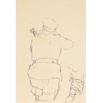 Ludwik MACIĄG (1920-2007), Żołnierz celujący z karabinu