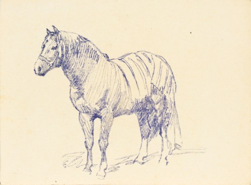 Ludwik MACIĄG (1920-2007), Koń