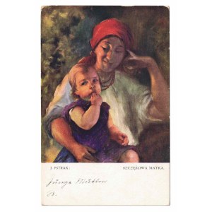 A Happy Mother. J. Pstrak