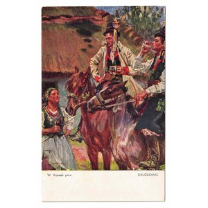 Les garçons d'honneur. W. Kossak, pinx.