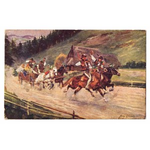 Jerzy Kossak. Wesele góralskie
