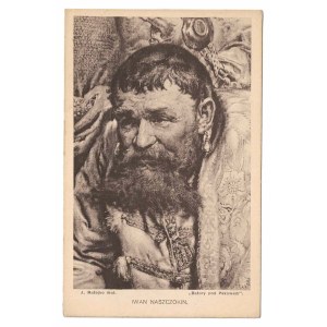 J. Matejko, Batory at Pskov. Ivan Nashchokin