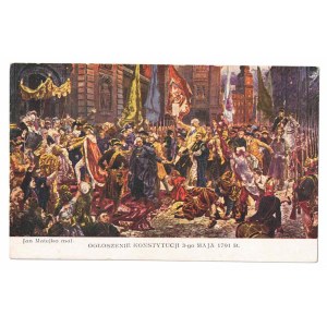 Jan Matejko, « La proclamation de la Constitution du 3 mai 1791 ».