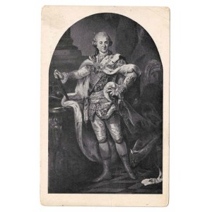 Stanisław August Poniatowski (1764–1795), painted by M. Bacciarelli.