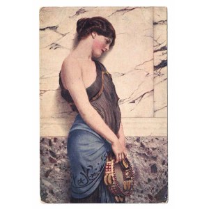 J. W. Godward. Tańcząca dziewczyna