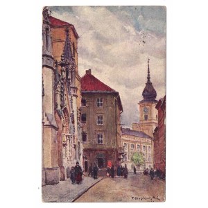 T. Cieślewski. Rue Świętojańska. Varsovie