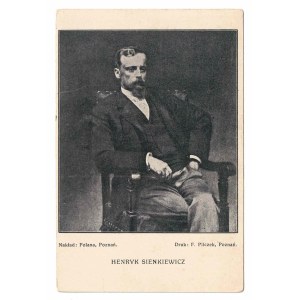 Henryk Sienkiewicz (siedzący w fotelu)