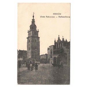 Kraków. Wieża Ratuszowa - Rathausthurm.