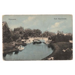 Varsovie. Parc d'Ujazdowski, 1918