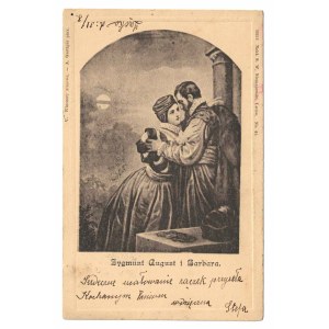 Zygmunt August i Barbara.