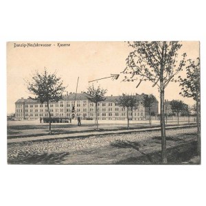 Danzig-Neufahrwasser-Kaserne. Gdańsk. Koszary w Nowym Porcie.