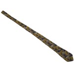 Silk tie with a floral pattern, France