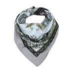 Beige "Les armes de France" scarf, Chalmette Paris