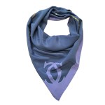 Must De Cartier Lilac-Blue Scarf