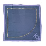 Must De Cartier Lilac-Blue Scarf
