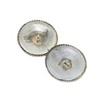 Set of two decorative buttons