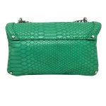Green handbag with a snake, Pimkie