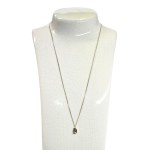Gold-plated necklace with a coffee bean pendant (KOROFEIGU/Arabica genereux/Oceania)