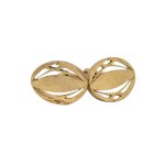 Gold-plated cufflinks