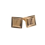 Monogrammed Cufflinks, Champion