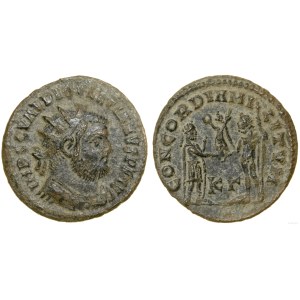 Roman Empire, copper antoninianus (295–299), Cyzicus