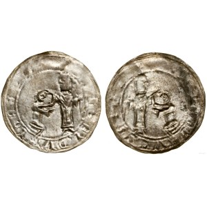 Polska, brakteat protekcyjny (absolucyjny), ok. 1113-1138, Kraków