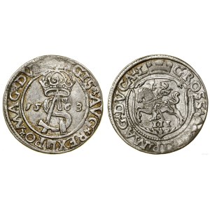 Polonia, trojak, 1563, Vilnius
