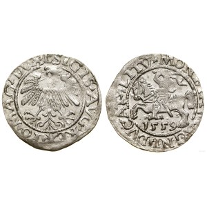 Pologne, demi-grosz, 1559, Vilnius