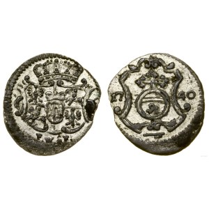 Polsko, halerz (fenig), 1740 FWôF, Drážďany