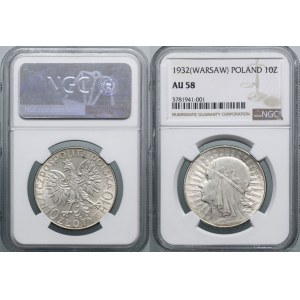 Poland, 10 zlotych, 1932, Warsaw