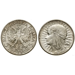 Poland, 5 zlotych, 1933, Warsaw