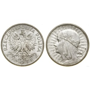 Poland, 2 zlote, 1933, Warsaw