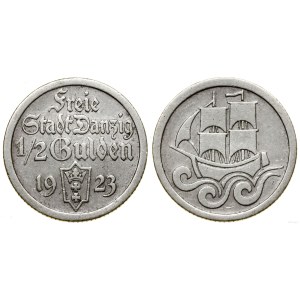 Pologne, 1/2 florin, 1923, Utrecht