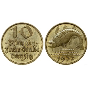 Poland, 10 pfennigs, 1932, Berlin