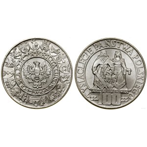Poland, 100 zlotych, 1966, Warsaw
