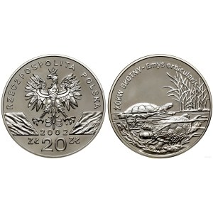 Pologne, 20 zlotys, 2002, Varsovie