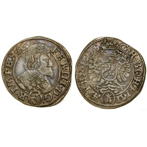Autriche, 3 kreuzer, 1638, Prague
