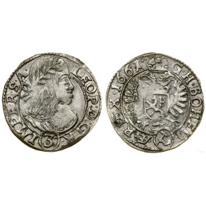 Rakousko, 3 krejce, 1661, Kutná Hora
