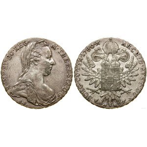 Autriche, thaler, 1780 S.F., Londres