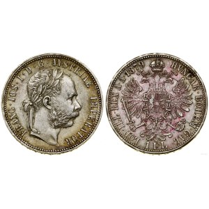 Austria, 1 florin, 1879, Vienna