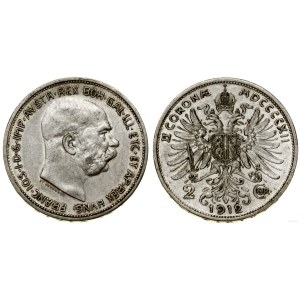 Austria, 2 korony, 1912, Wiedeń